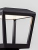 Lampa zewnętrzna do ogrodu LED aluminiowa kolor antracyt minimalistyczna nowoczesna IP65 SARILCO LE75176 Luces Exclusivas